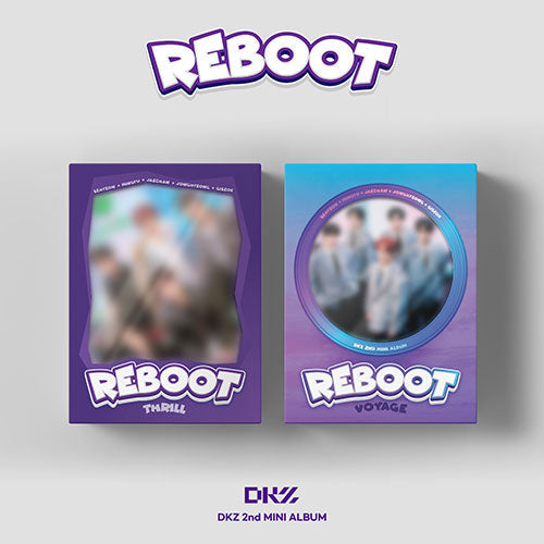 DKZ 2nd Mini Album - Reboot (2 Version Set) - Osadia Concept Store