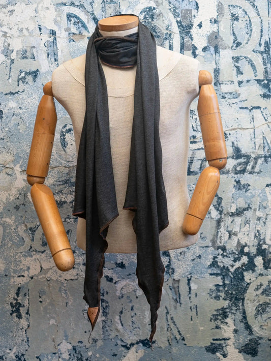 Smokey Grey Snuggle Scarf - Osadia Concept Store