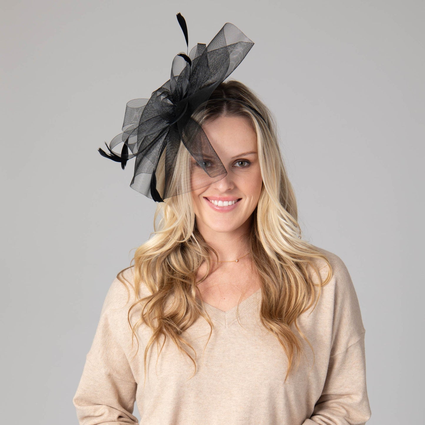 Women's Organza Fascinator Headband