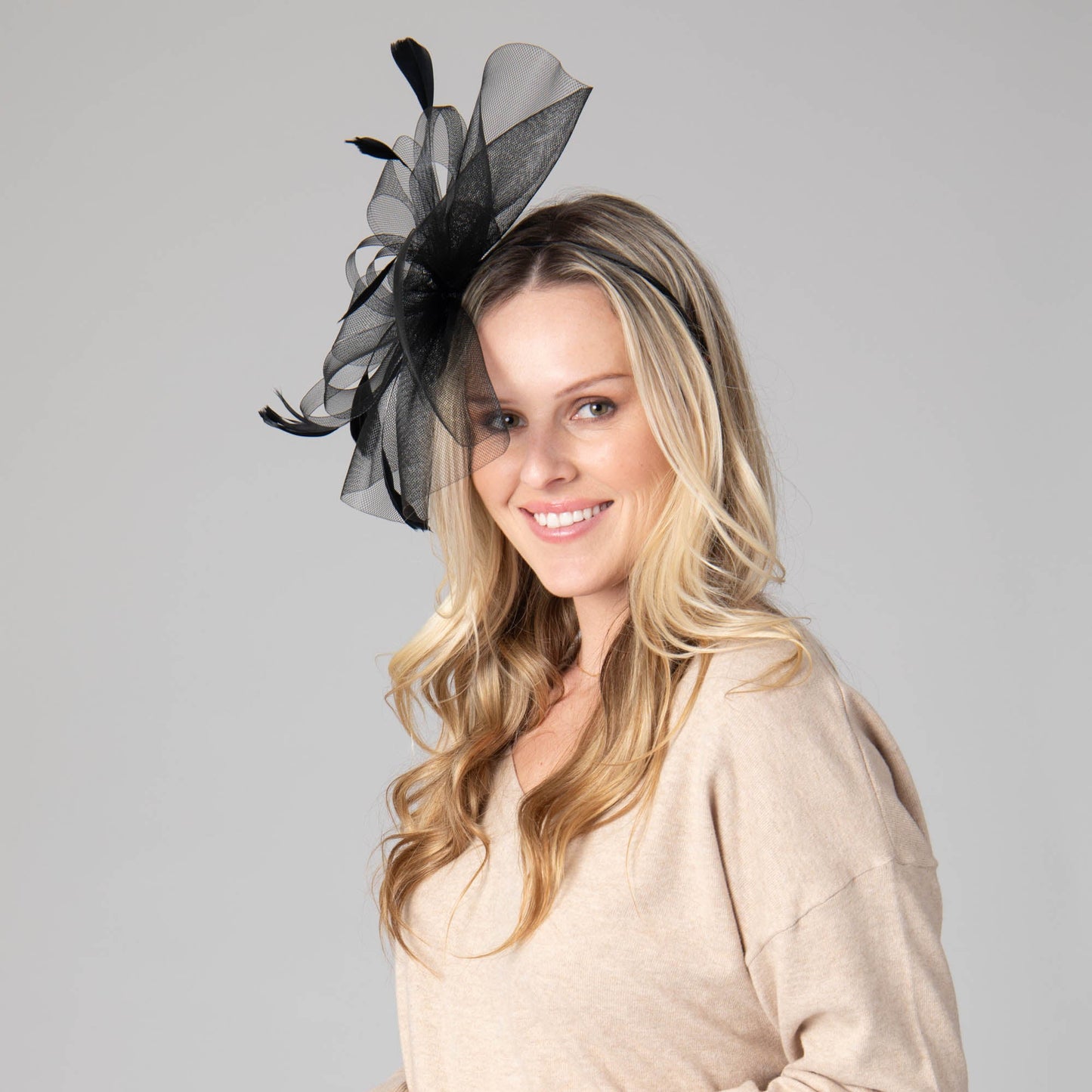 Women's Organza Fascinator Headband