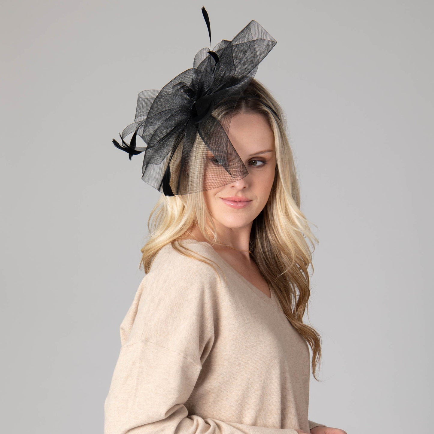 Women's Organza Fascinator Headband