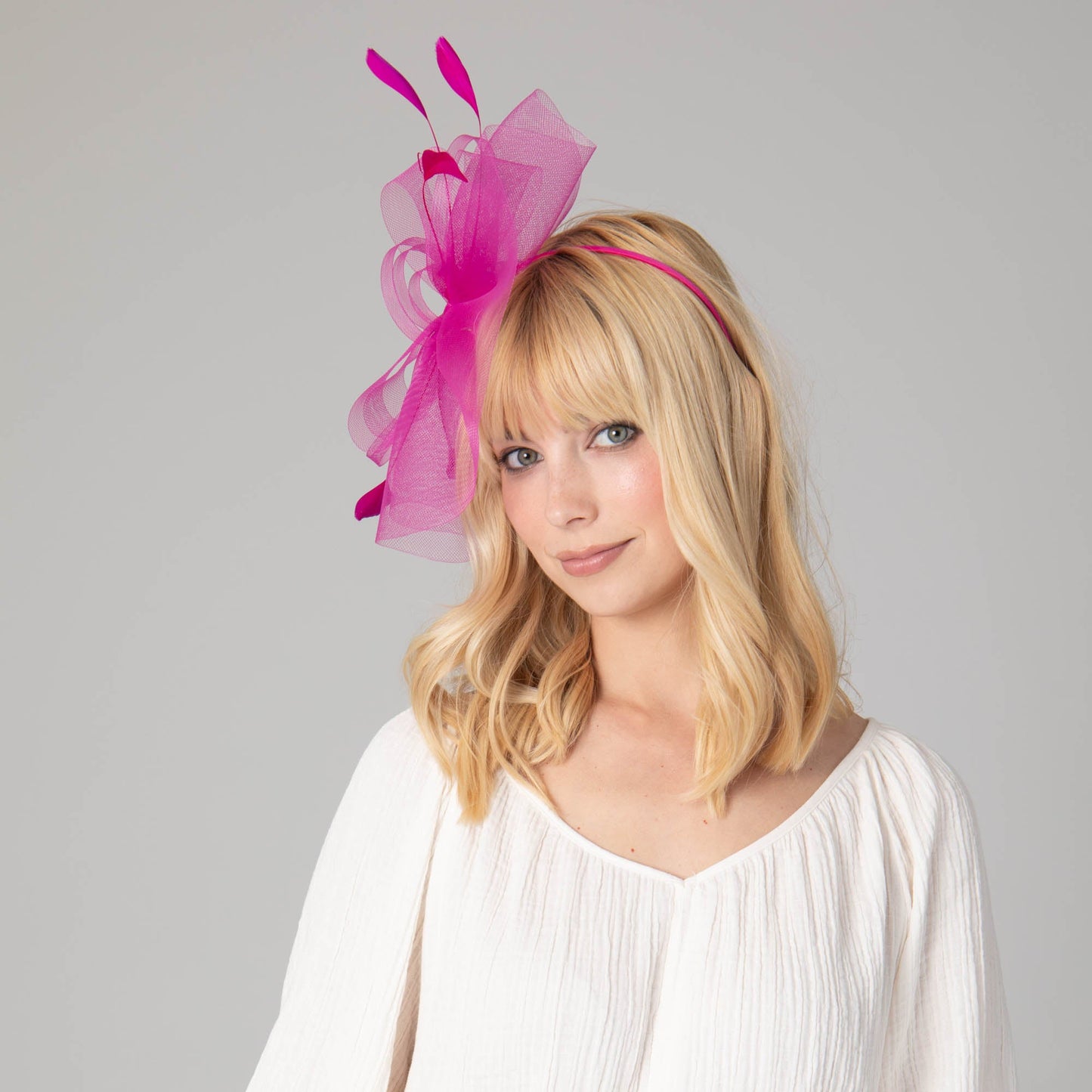 Women's Organza Fascinator Headband