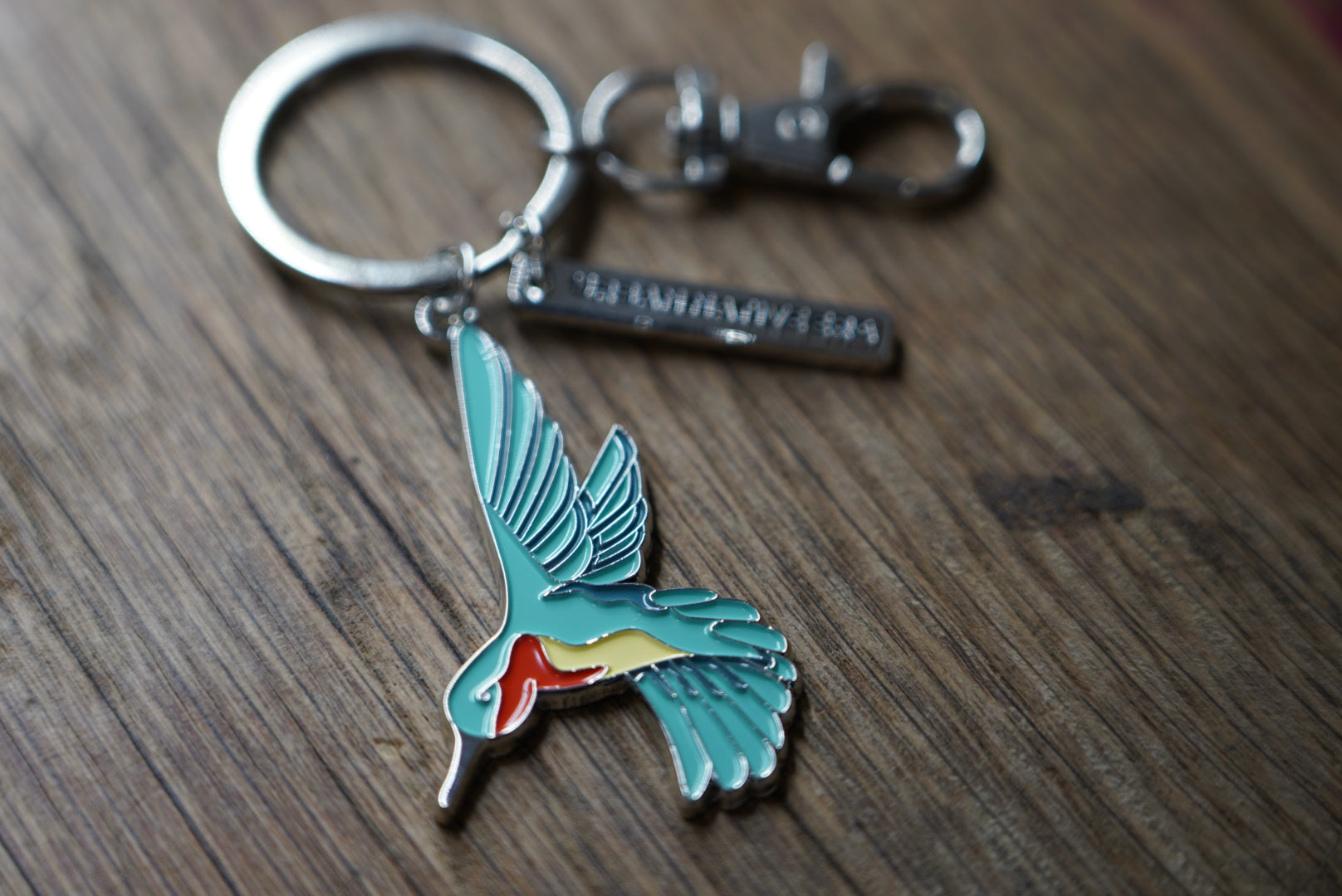 'HUMMINGBIRD' KEY-RING - SILVER - Osadia Concept Store