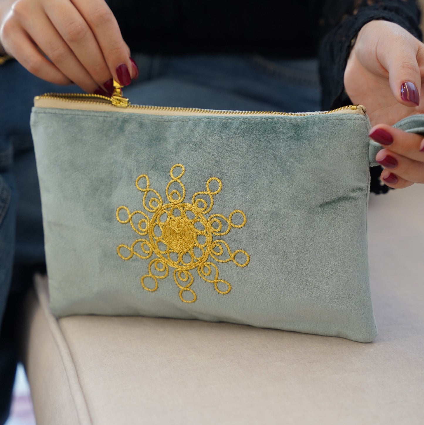 Tahriri Pouch - Blue