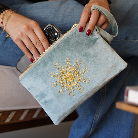Tahriri Pouch - Blue