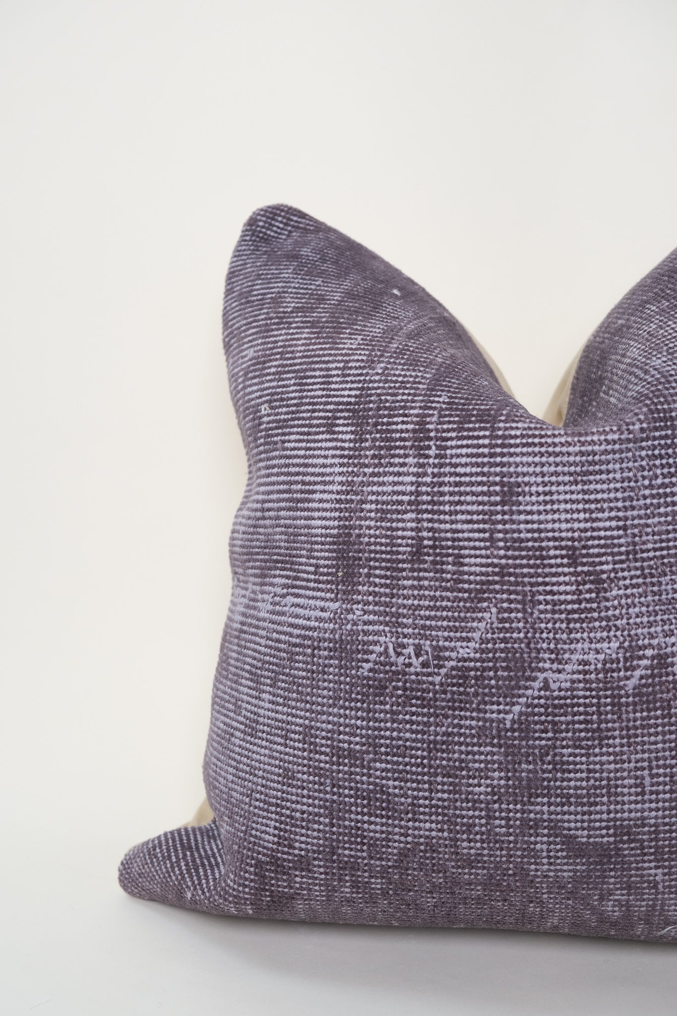Mauve Turkish Vintage Rug Pillow