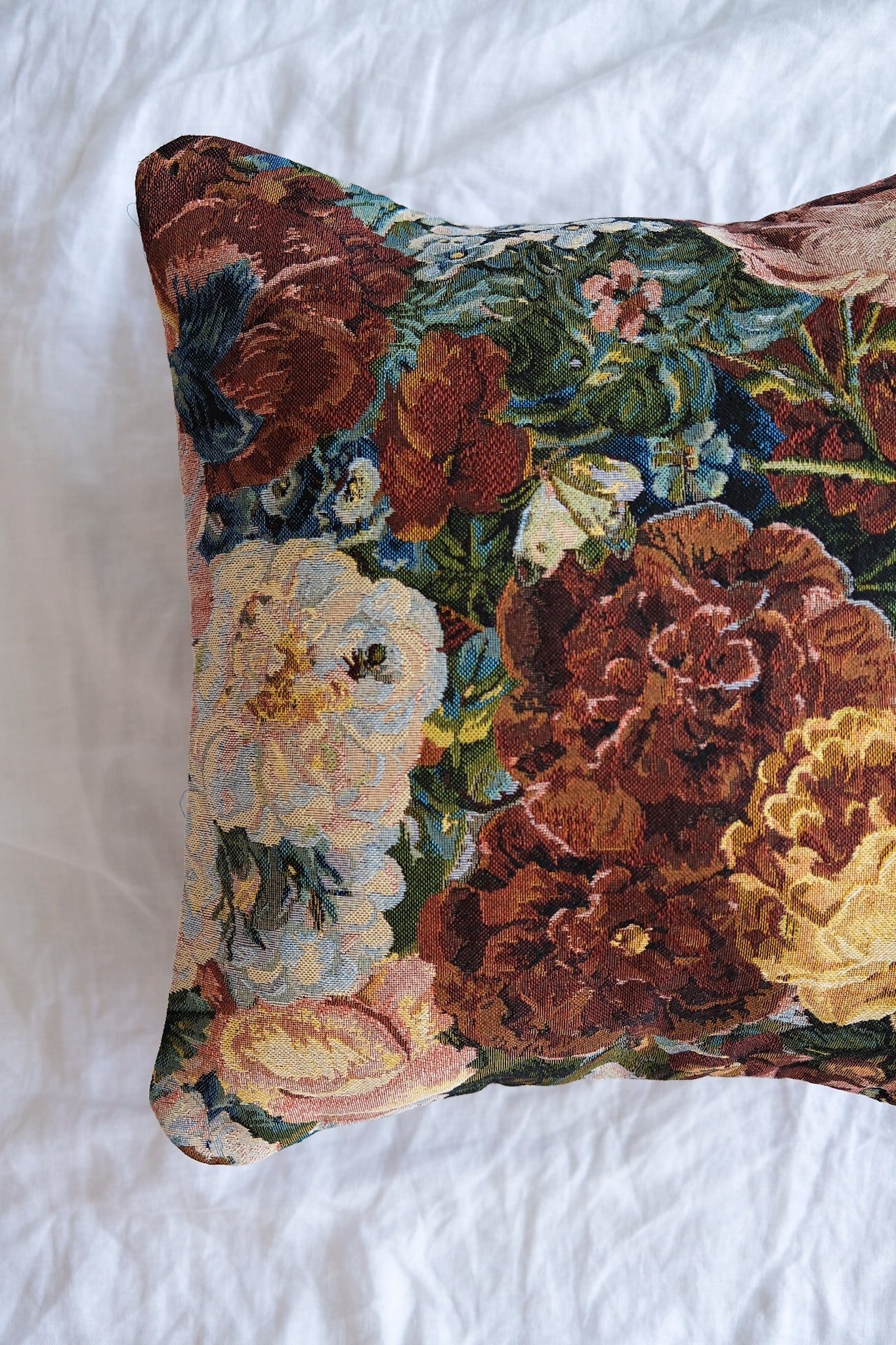 Rosalie Reversible Tapestry Pillow