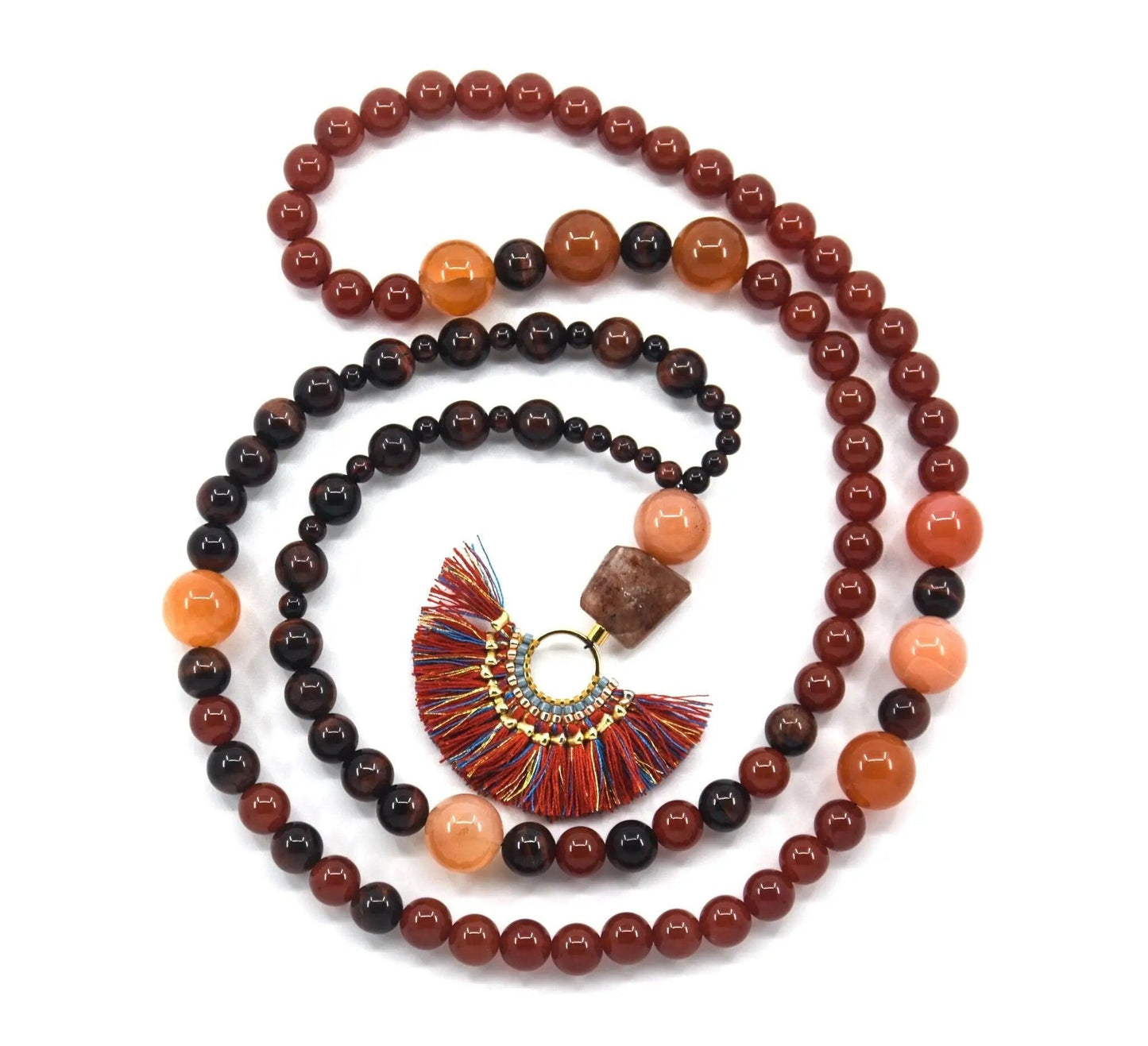 Astral Mala Beaded Necklace