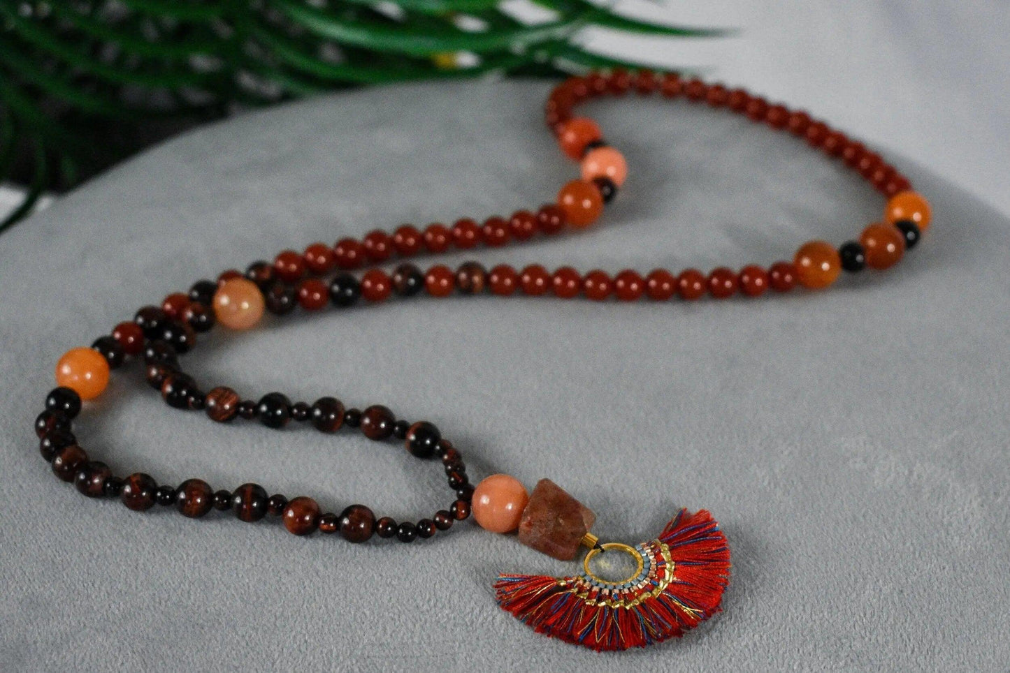 Astral Mala Beaded Necklace
