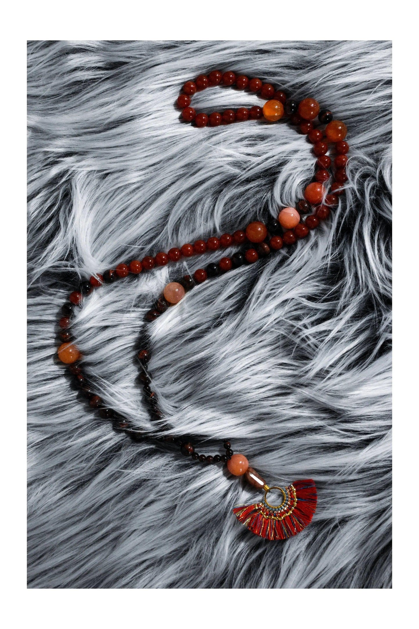 Astral Mala Beaded Necklace