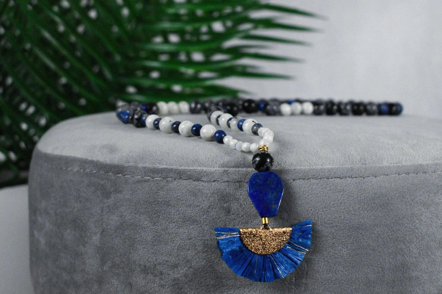 Austerity Mala Beaded Necklace