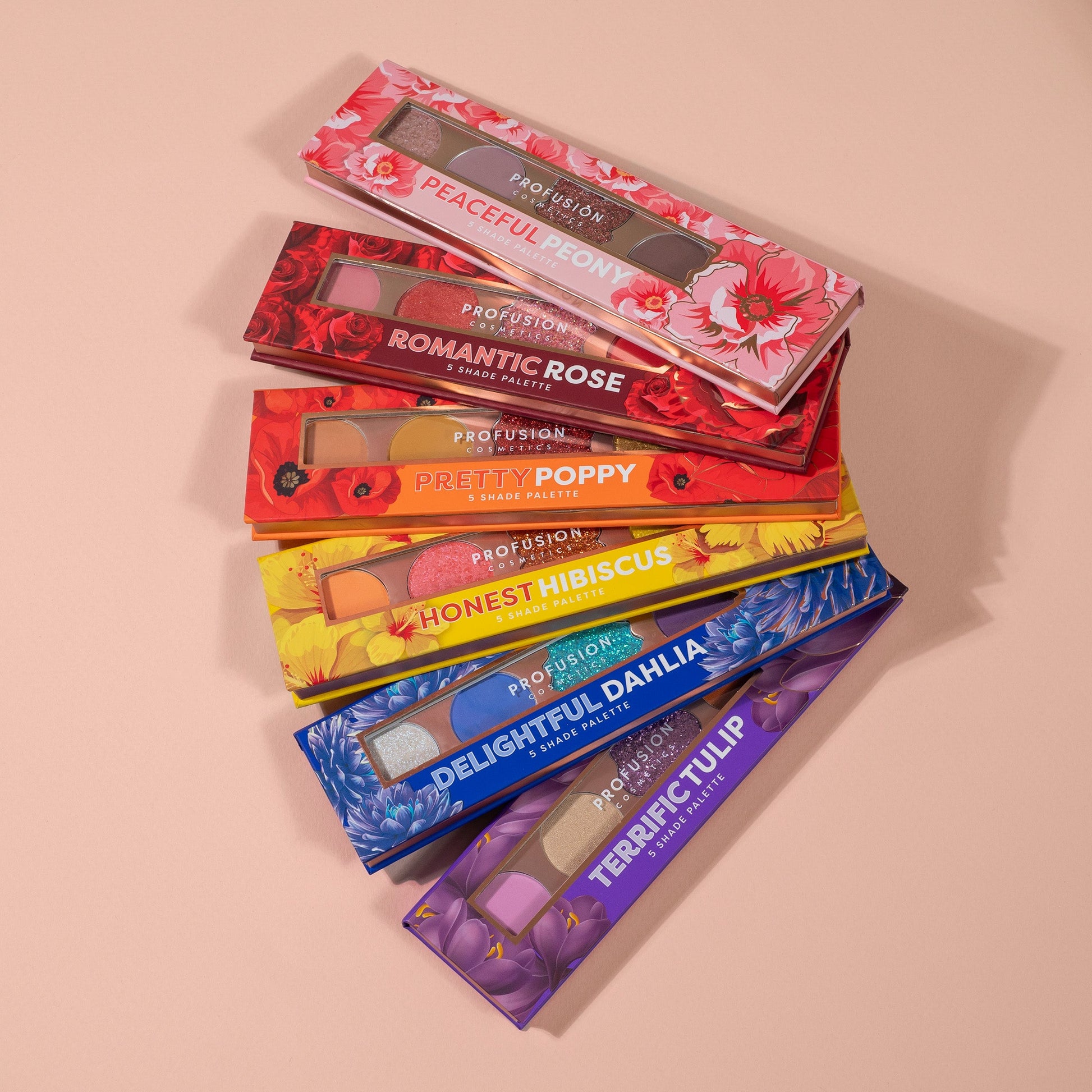 Blooming Hues 5 shade palette - Osadia Concept Store
