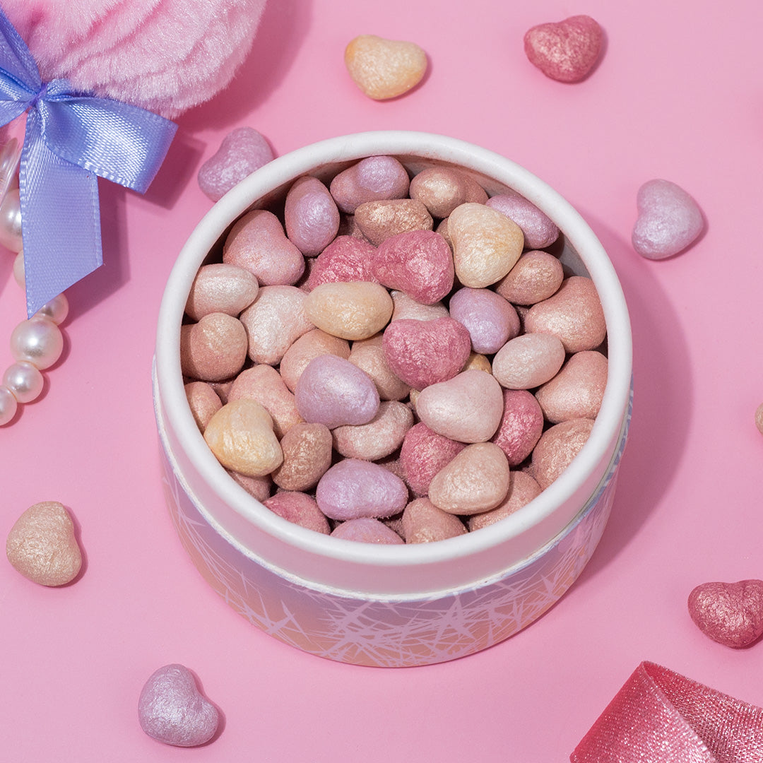 Frosted Snow Sparkle | Twinkling Lights Powder Puff Set - Osadia Concept Store
