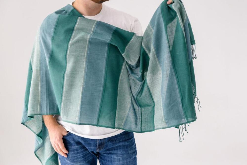 Danakil Handwoven Ethiopian Cotton Shawl