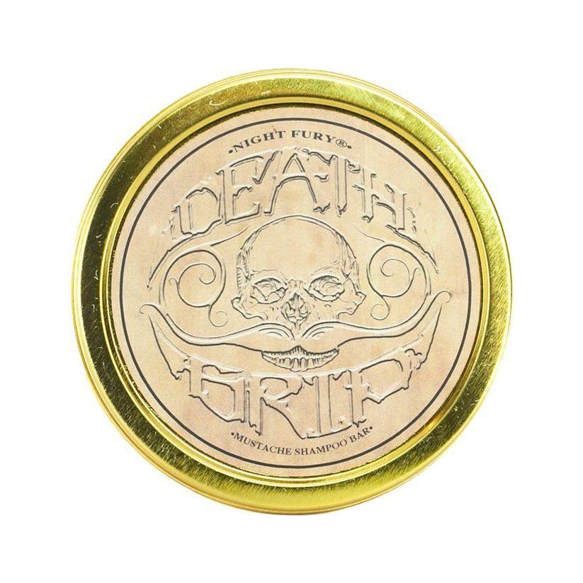 Death Grip Night Fury Mustache Wash Shampoo Bar 4 oz