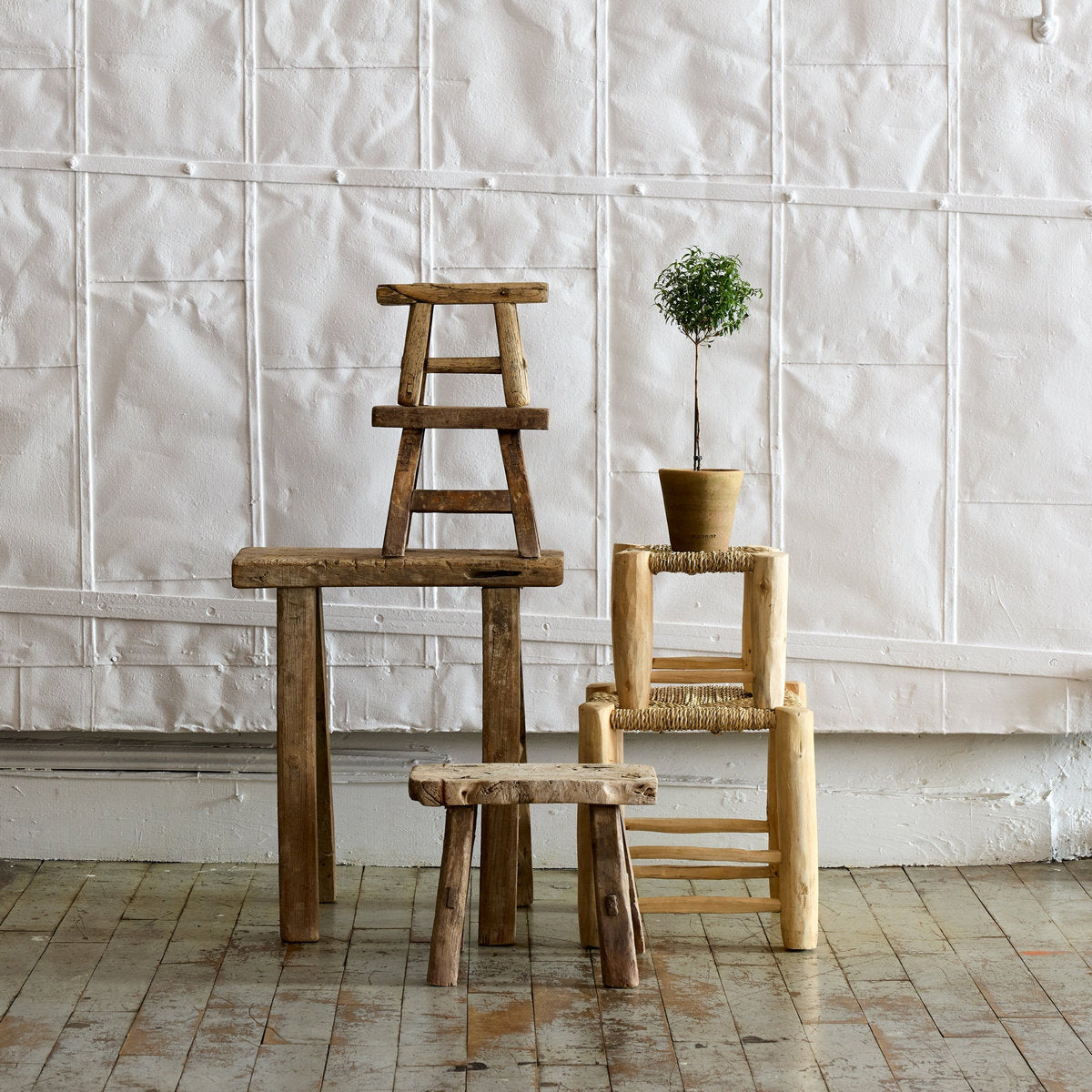 Terracotta Studio Planter, Greenwash