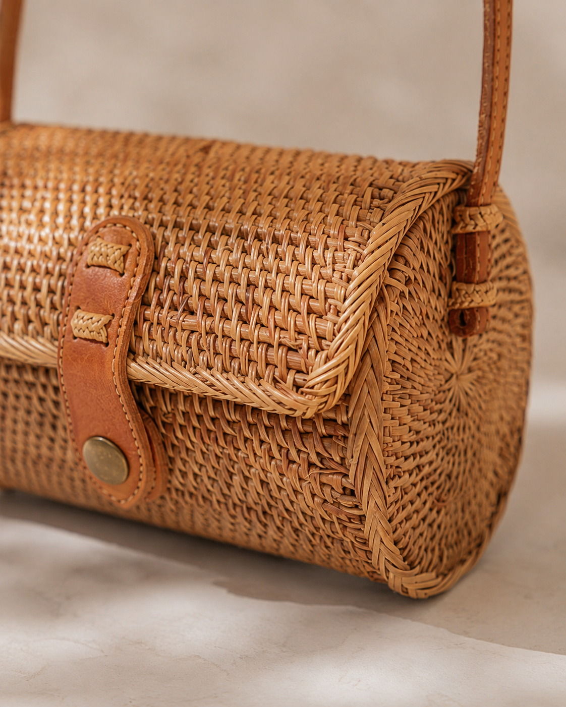 Diah Rattan Purse