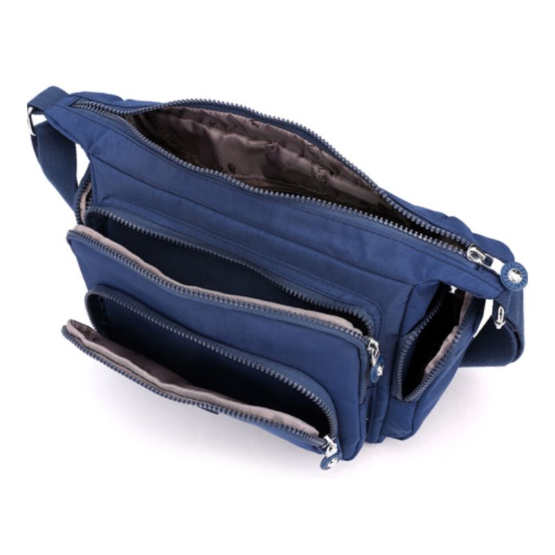 Double Front Pocket Messenger Bag