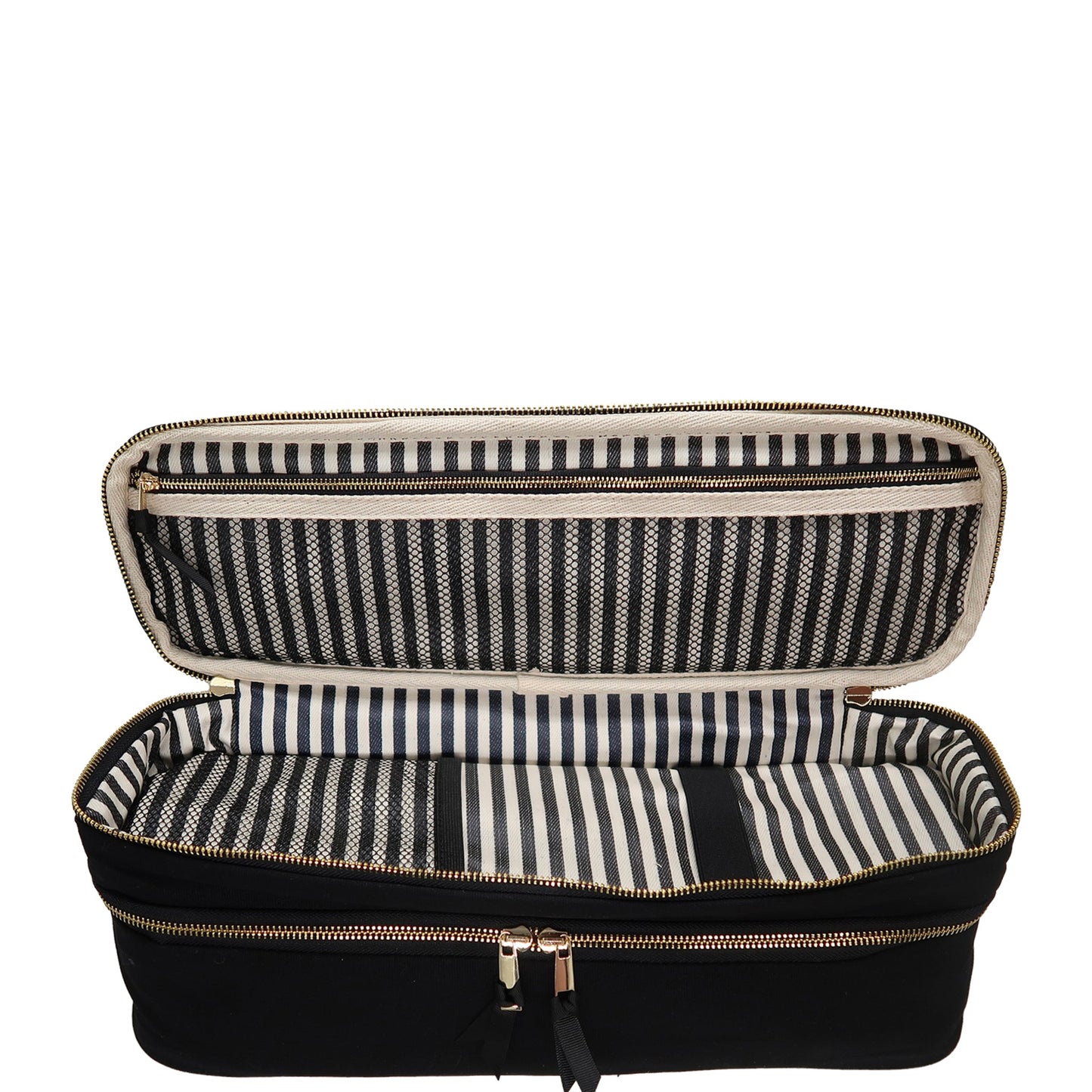 Double Hair Tools Travel Case, Black - Osadia Concept Store