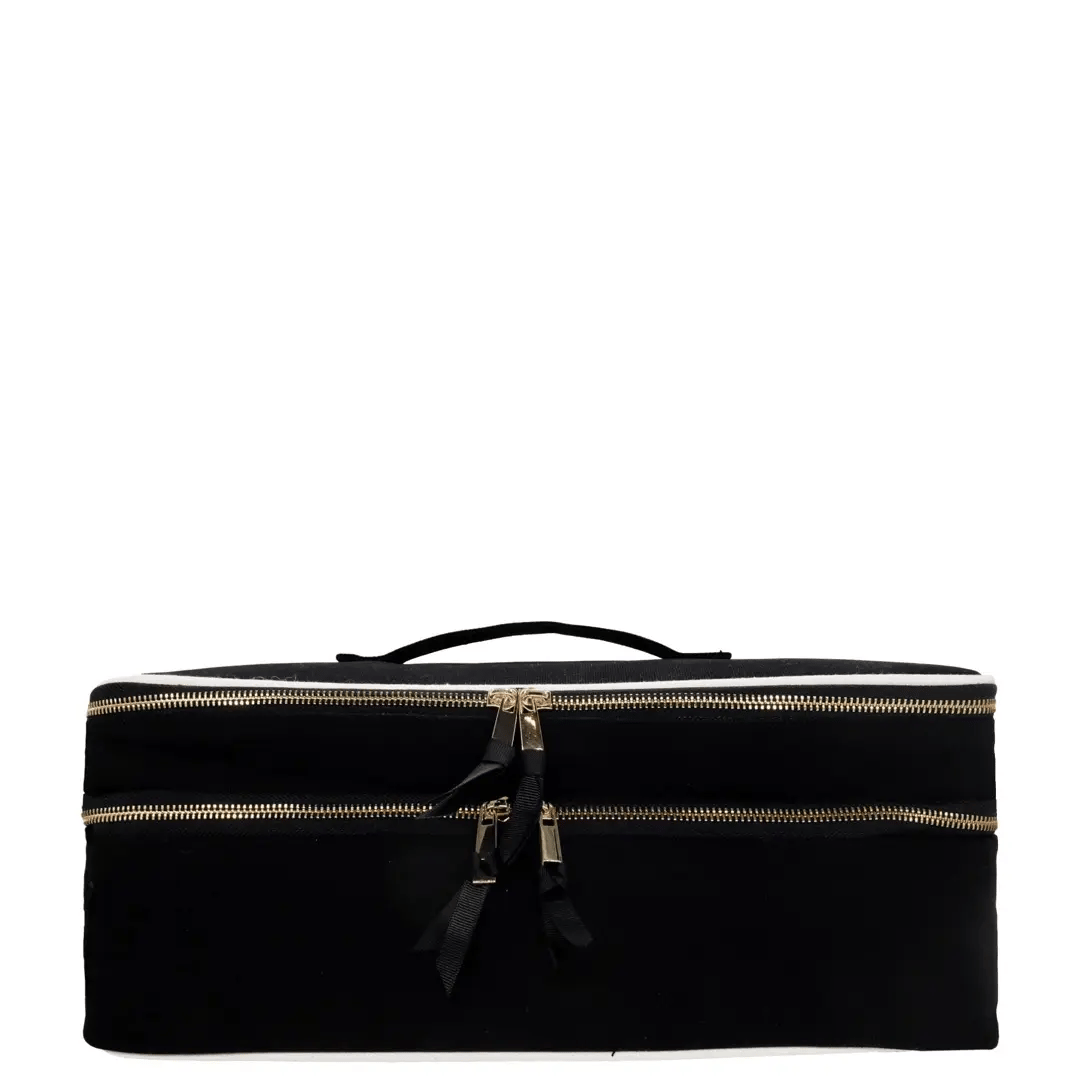 Double Hair Tools Travel Case, Black - Osadia Concept Store