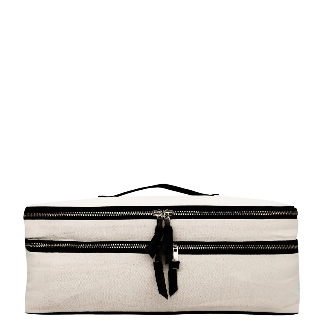 Double Hair Tools Travel Case, Cream