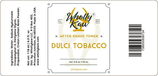 Dulci Tobacco After Shave Toner