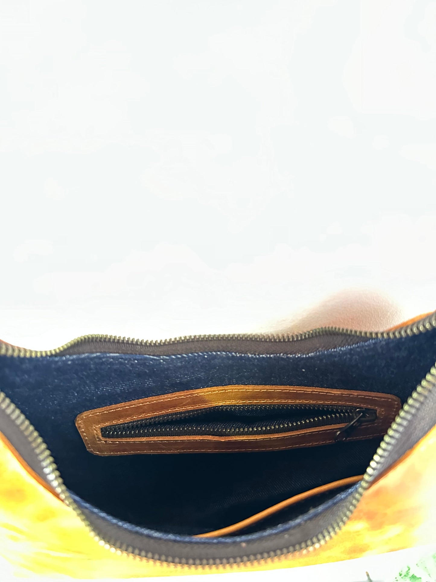 Rango Purse - Black and Black Hair on Hide