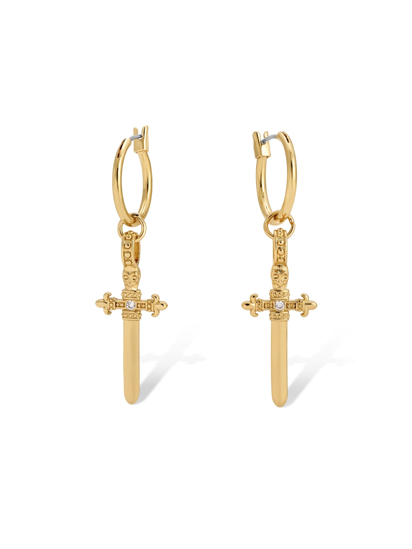 The Alexandra Hoop Earrings - Gold