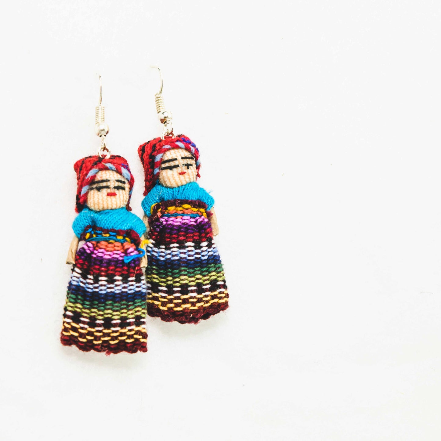 Worry Doll Boho Earrings - Guatemala