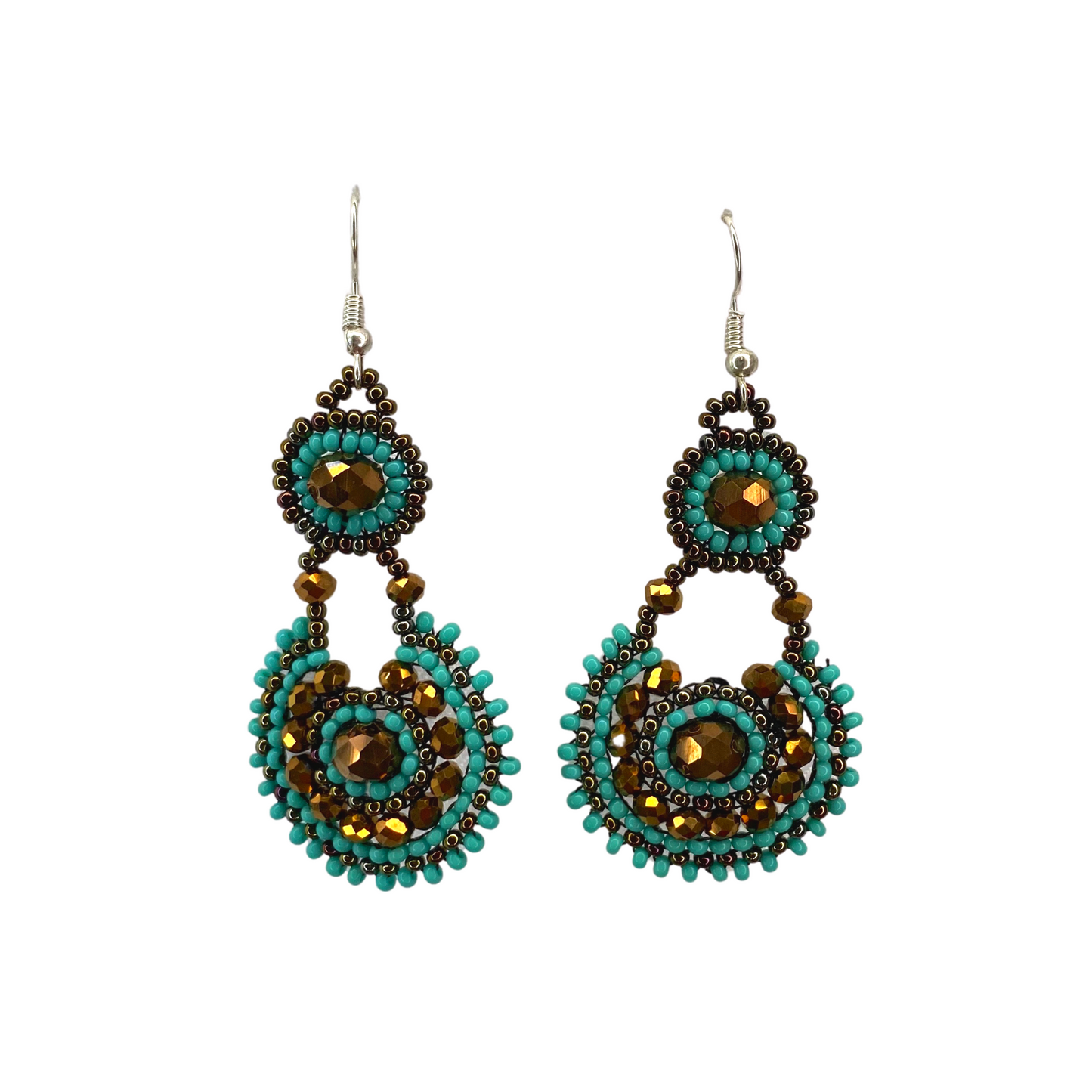 Chloe Seed Bead Earrings - Guatemala