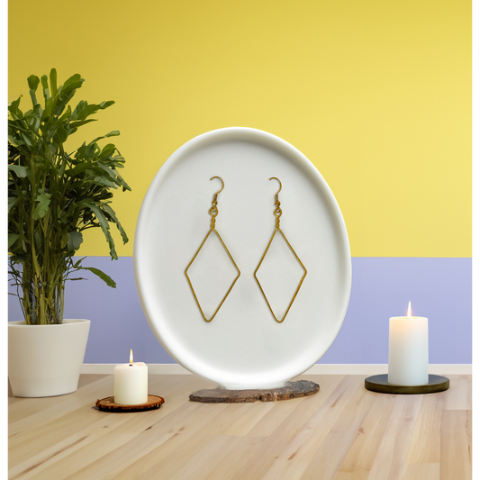 Highland Heritage Brass Wire Earrings - Thailand