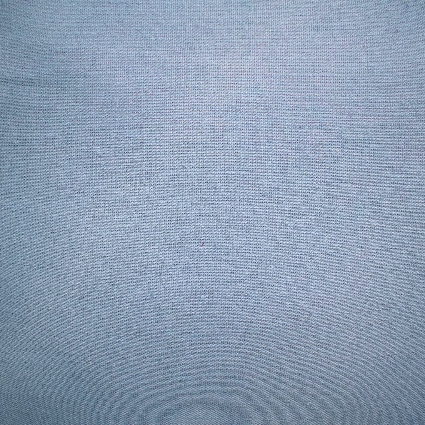 Blue Linen Pillow with Ric-Rac Trim