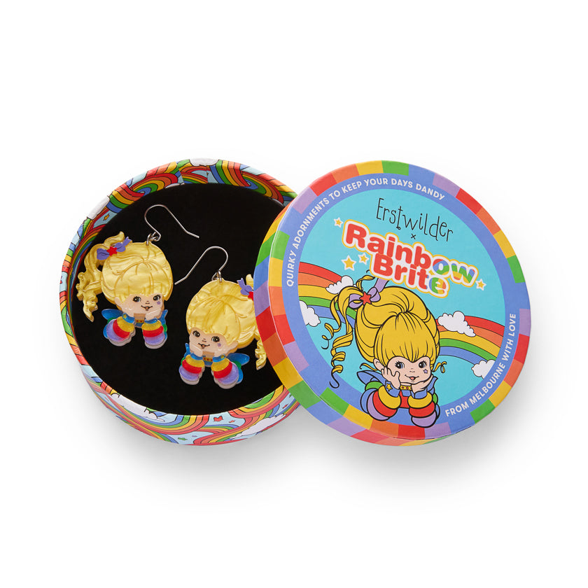 Rainbow Brite Drop Earrings by Erstwilder x Rainbow Brite