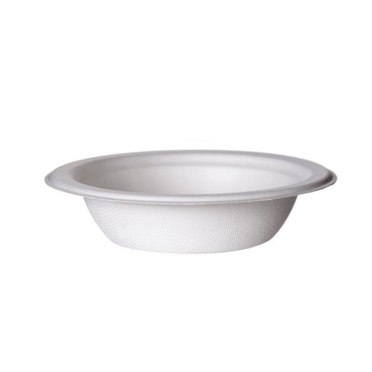 Renewable & Compostable Sugarcane Bowls - 12oz (QTY:50)