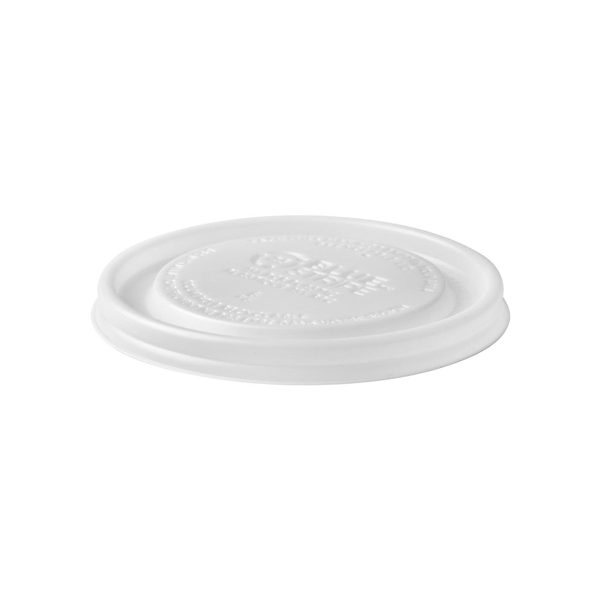 Eco-Products BlueStripe 25% Recycled Content Lid for 8 oz Food Containers (QTY 1000), SKU EP-BRSCLID-S **NOT CERTIFIED COMPOSTABLE**