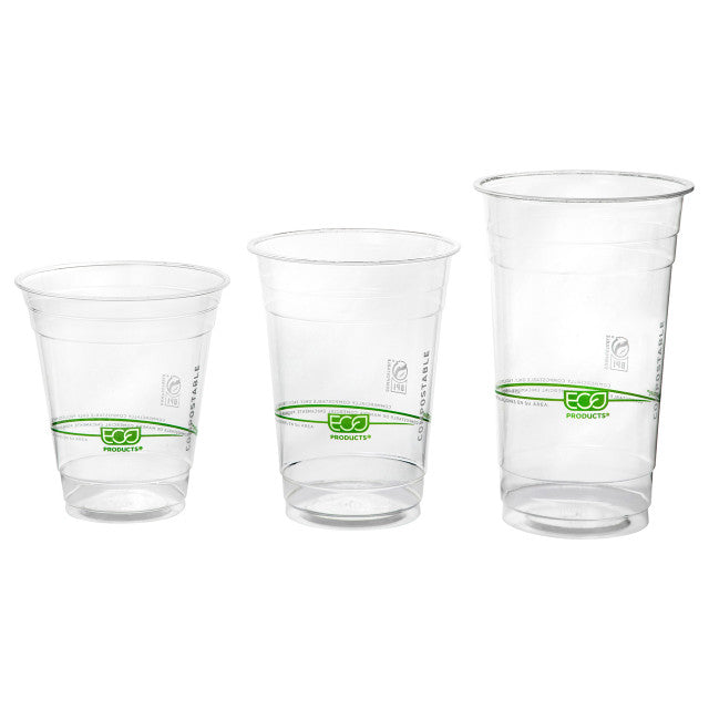 Eco-Products GreenStripe Renewable & Compostable Cold Cups 16oz (QTY 1000), SKU EP-CC16-GS