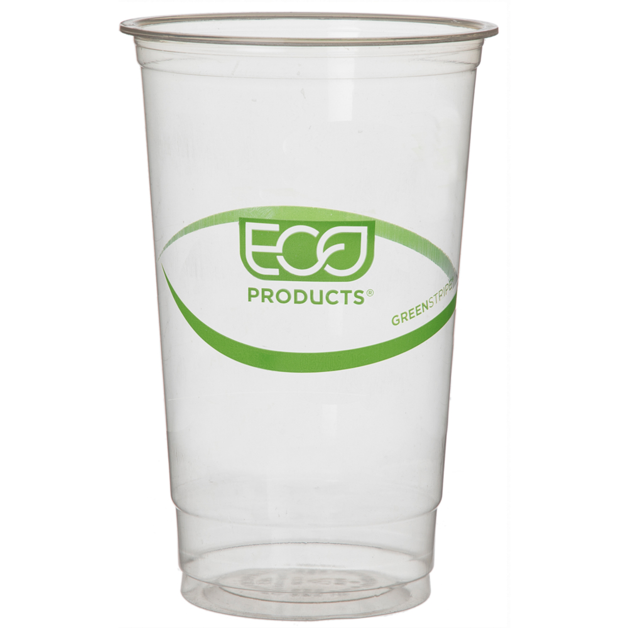Eco-Products GreenStripe Renewable & Compostable Cold Cups - 32oz (QTY 600), SKU EP-CC32-GS