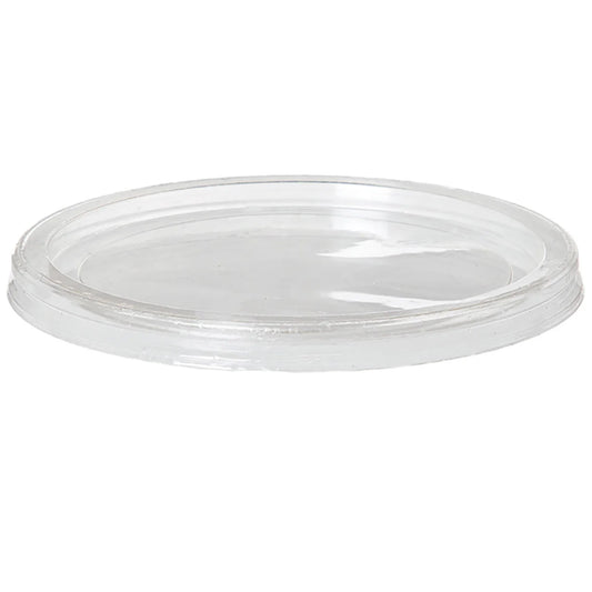 Eco-Products GreenStripe Compostable Round Deli Container Lids Fits 8–32 oz PLA Clear (QTY 500), SKU EP-RDPLID