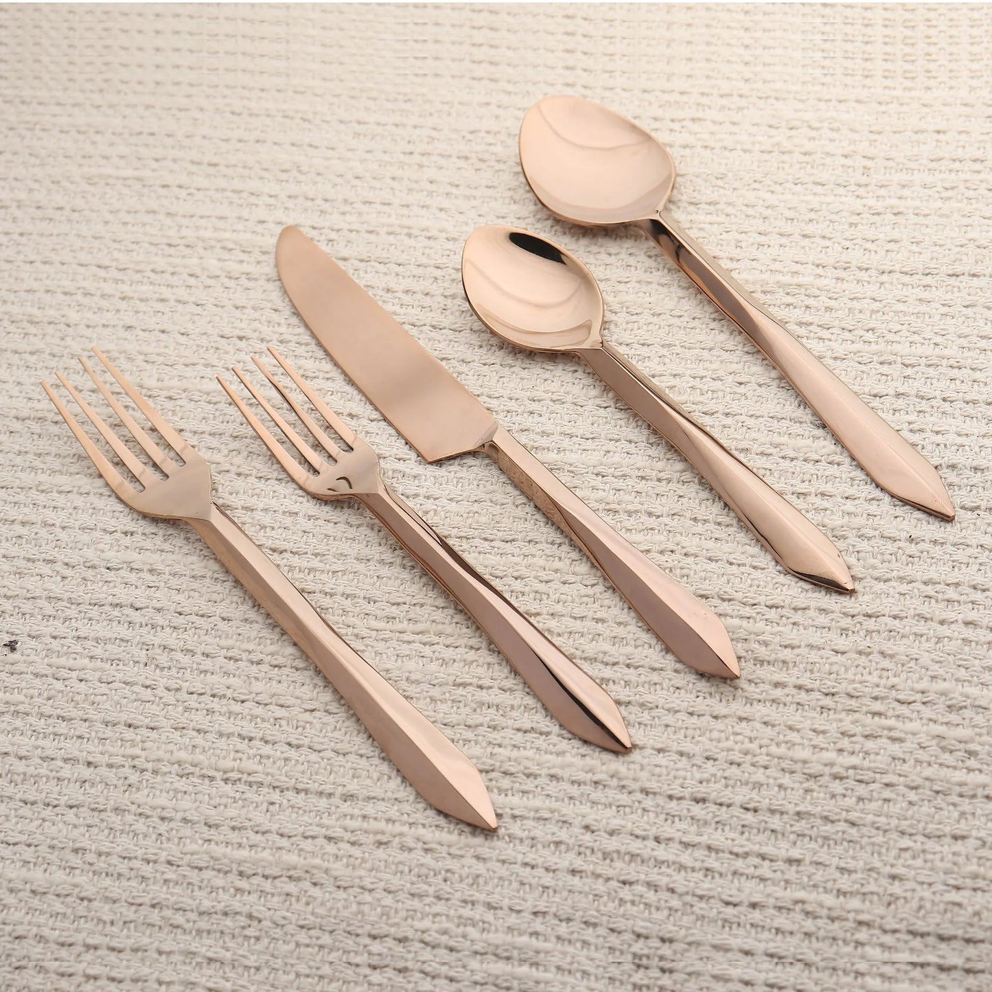 Estique PVD 5 Pcs. Flatware Set