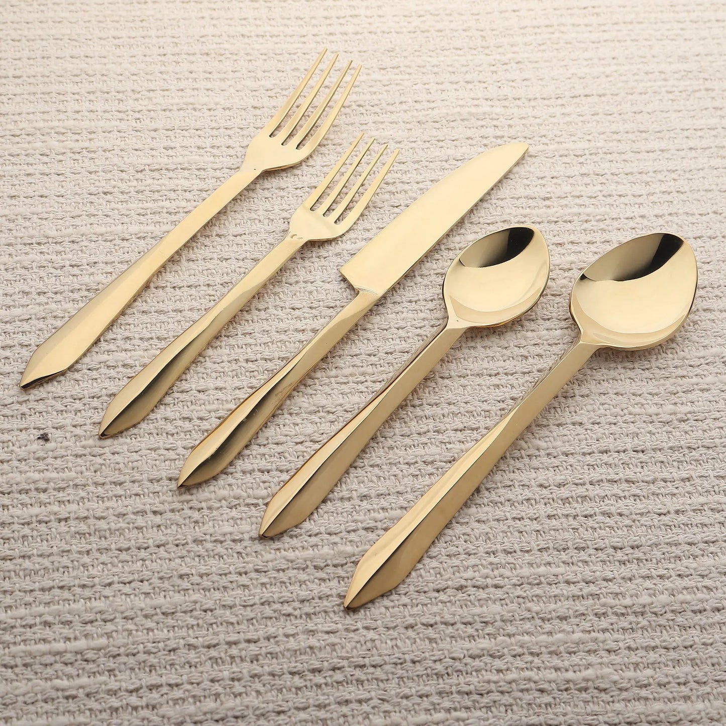 Estique PVD 5 Pcs. Flatware Set