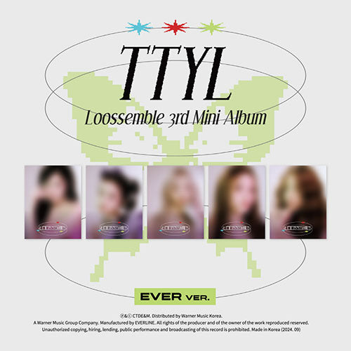Loossemble 3rd Mini Album - Ttyl Ever Music Album Ver (Set)