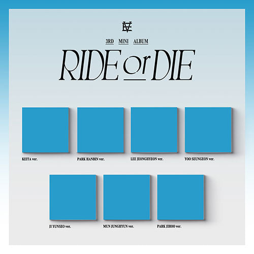 Evnne 3rd Mini Album - Ride Or Die (Digipack Set)