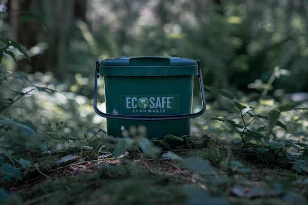 EcoSafe 2.5-Gallon Kitchen Caddy, Eco-Friendly Compost Container, Small Food Waste Bin for Food Scraps and Trash (QTY 1), SKU KCGRN - Osadia Concept Store