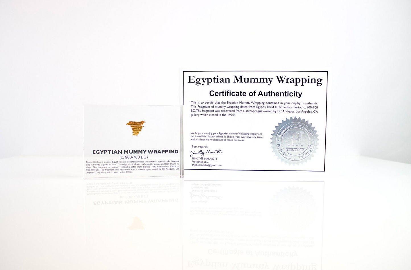 Egyptian Mummy Wrapping