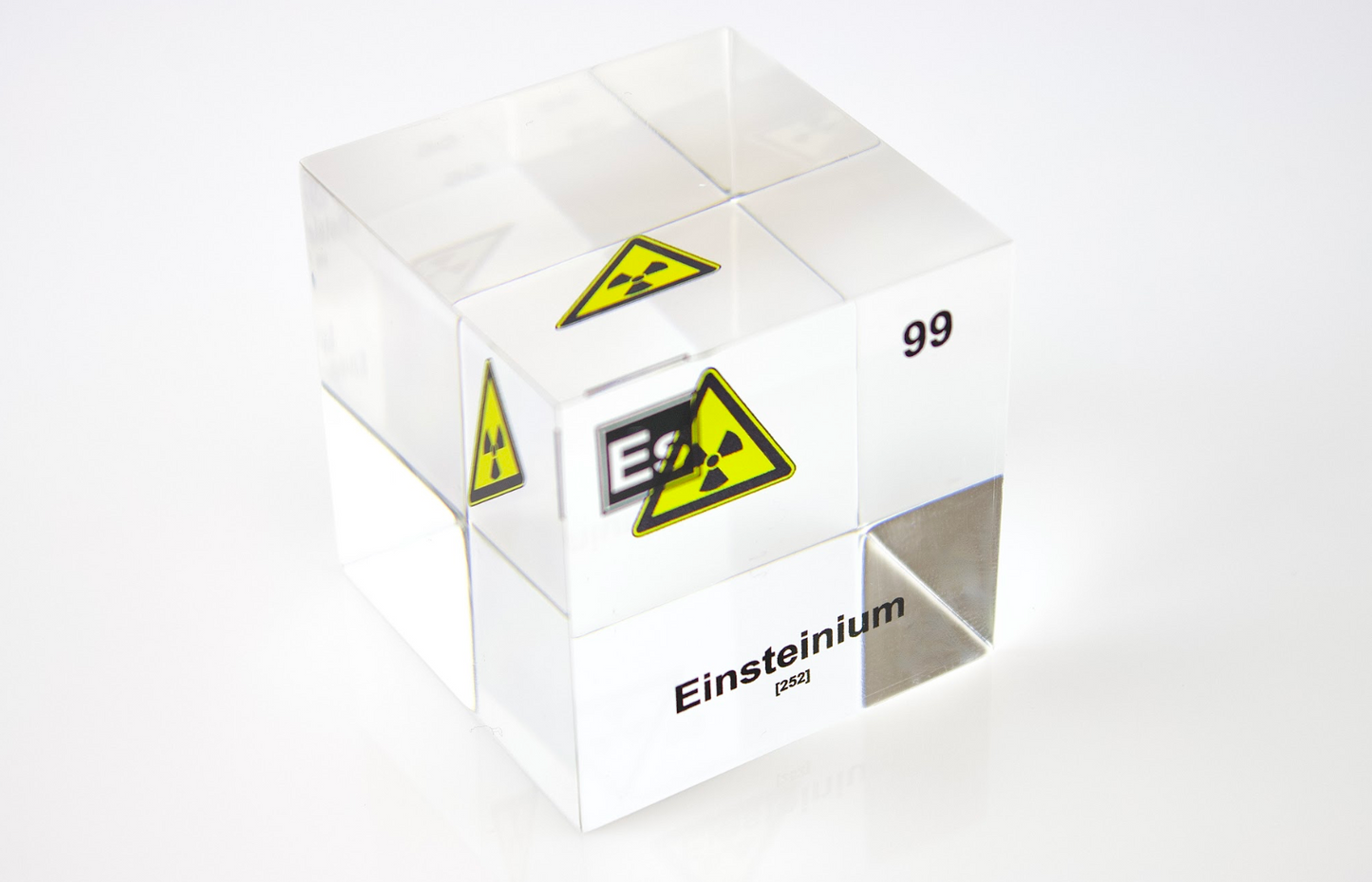 Einsteinium Element Cube