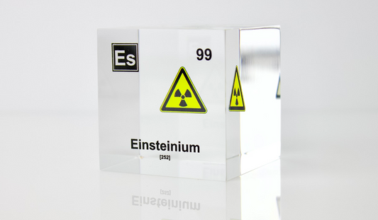 Einsteinium Element Cube