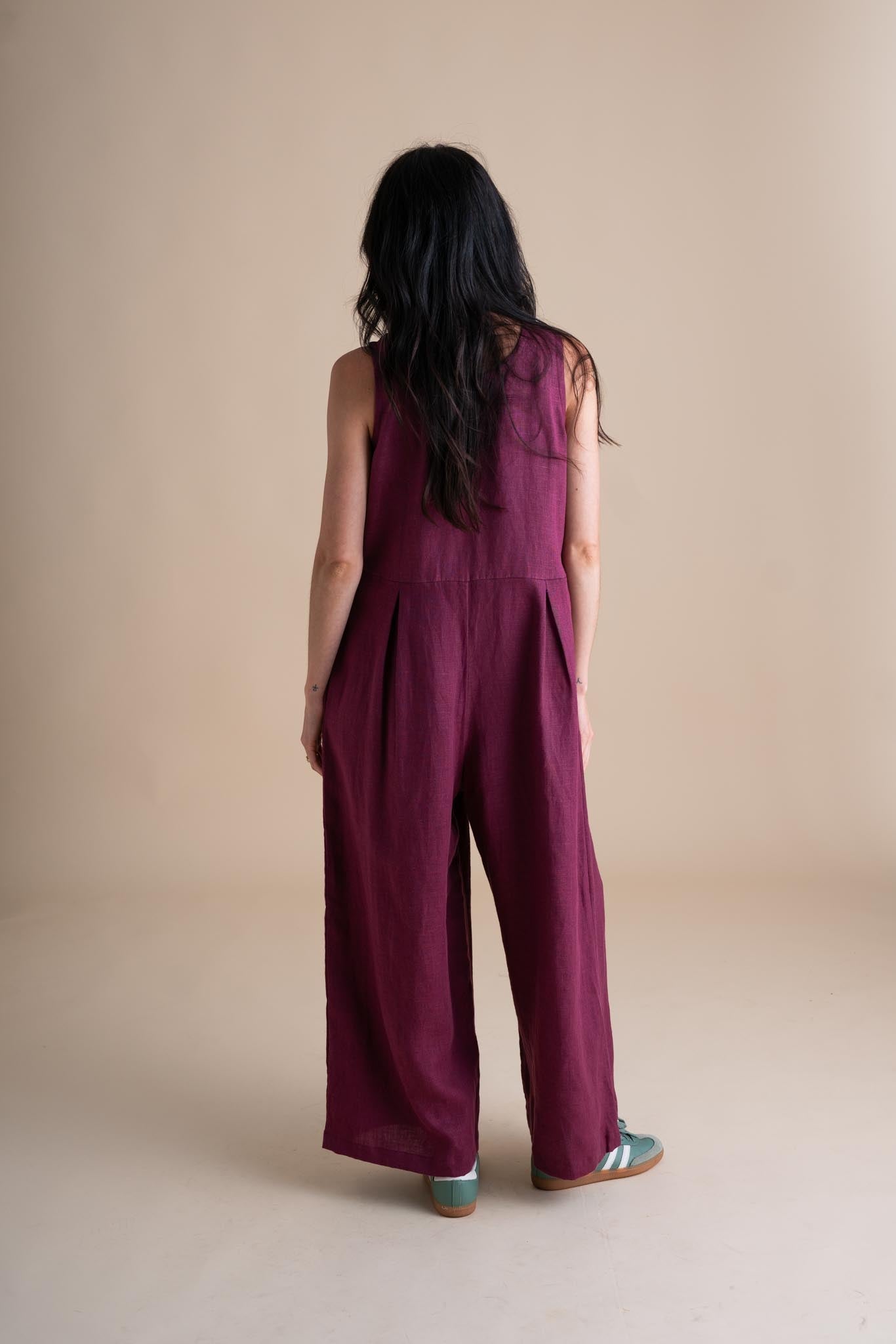 Terrace Jumpsuit in Orchid