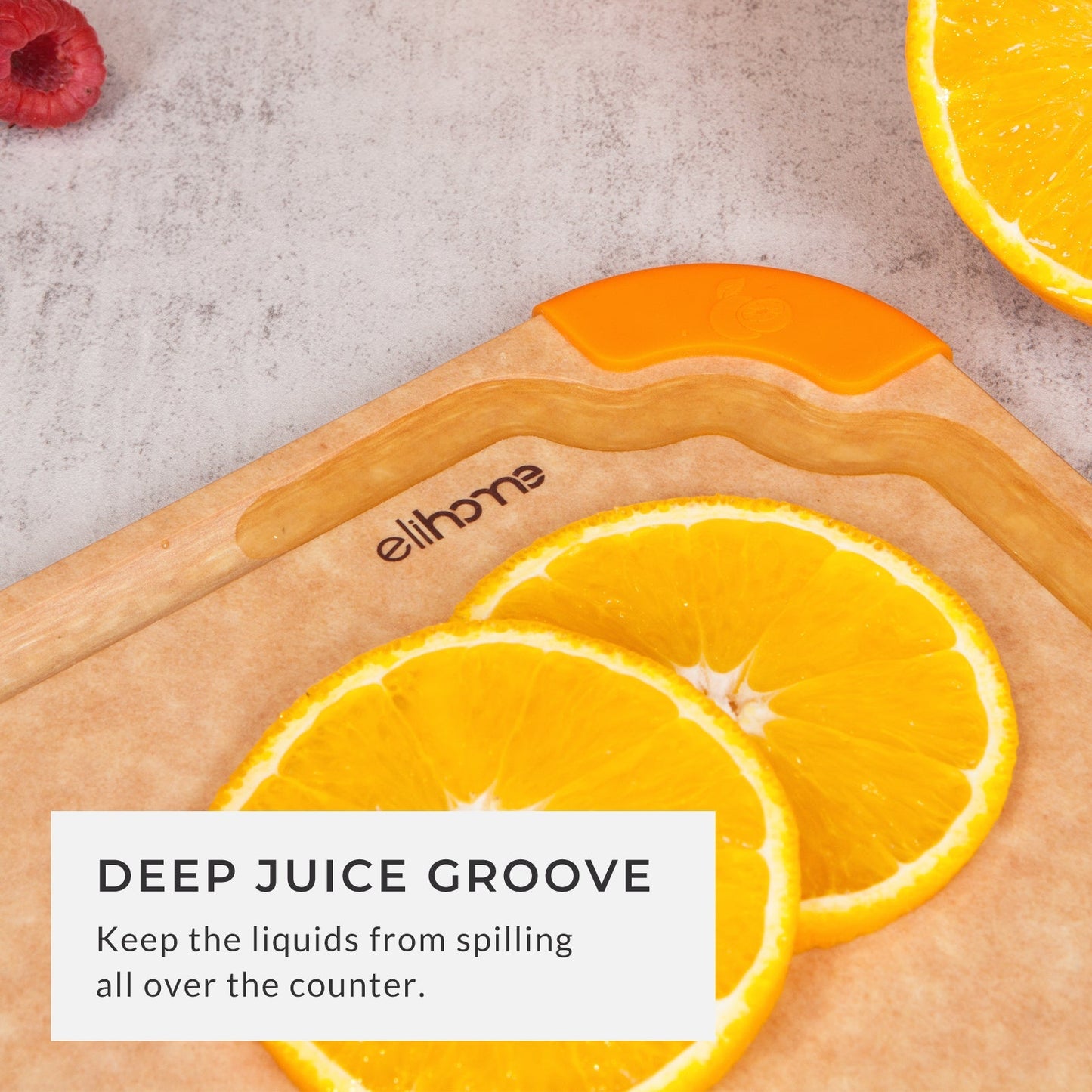 Premium Series 4 Pieces Cutting Board Set - Non Slip & Color Code (S+M+L+XL)