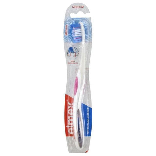 Elmex Medium Tooth Brush Pink - 0.80 Oz