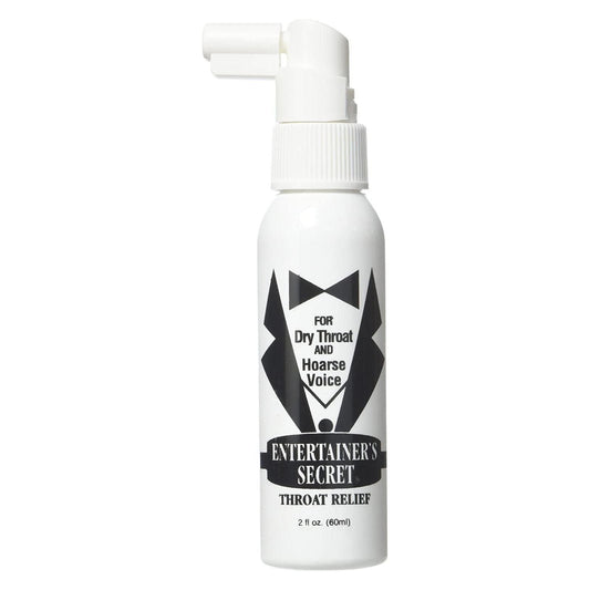 Entertainer's Secret Throat Relief fo Dry Throat 2fl oz